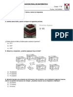 Evaluacion Final de Matemática