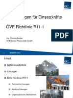 Vorkehrungen Für Einsatzkräfte. ÖVE Richtlinie R11-1. Ing. Thomas Becker ATB-Becker Photovoltaik GMBH