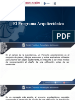 El Programa Arquitectónico