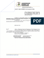 RESOLUCAO CONSEPE - 2403 - 2021 Regimento Geral Das PGs UFMA