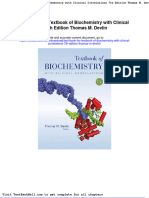 Test Bank For Textbook of Biochemistry With Clinical Correlations 7th Edition Thomas M Devlin Download