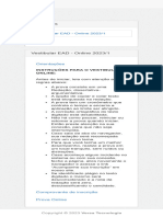 VestibularNovaVersao PainelCandidato Processo-Seletivo - FAVENI - Universa