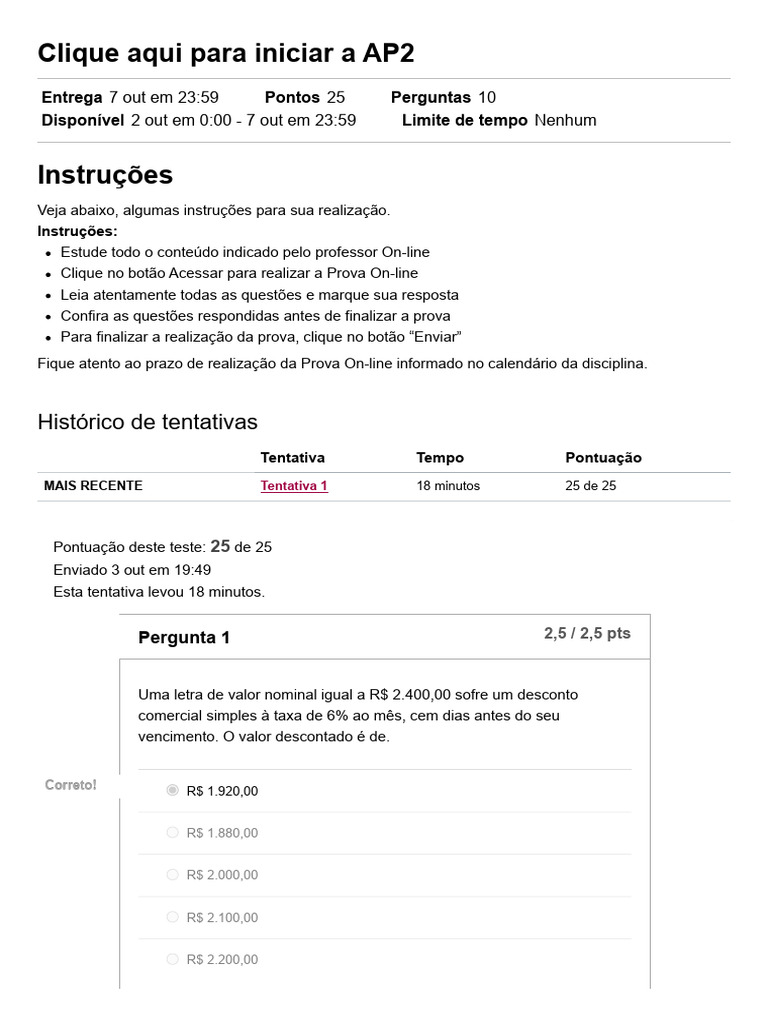 Clique aqui para iniciar a ap2 matem tica financeira ien155 grd 0101