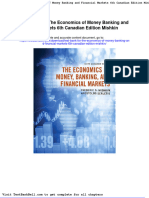 Test Bank For The Economics of Money Banking and Financial Markets 6th Canadian Edition Mishkin Download