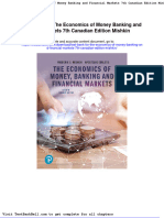 Test Bank For The Economics of Money Banking and Financial Markets 7th Canadian Edition Mishkin Download
