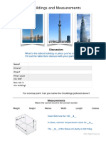 Buildings and Measurements