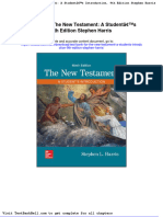 Test Bank For The New Testament A Students Introduction 9th Edition Stephen Harris Download