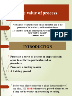 The Value of Process