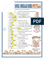 Past Simple Irregular Verbs 1c New 2