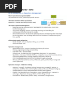 Opmt Midterm Oct Review