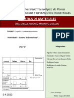 Actividad II - Cadena de Suministro