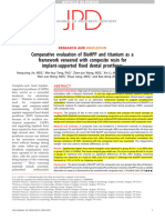 Comparative Evaluation of BioHPP and Titanium As A PFP 3 UNIDADES