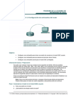 Configuracion de Contraseñas Del Router