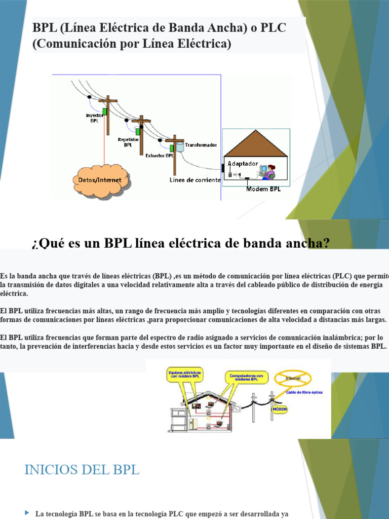 BPL: Internet a través de Línea Eléctrica | PDF | Ciencias de la ...