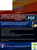 20 Preguntas Sobre Los Alimentos Geneticamente Modificados