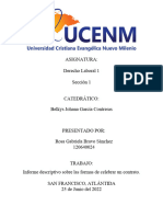 Informe Descriptivo Sobre Las Formas de Celebrar Un Contrato