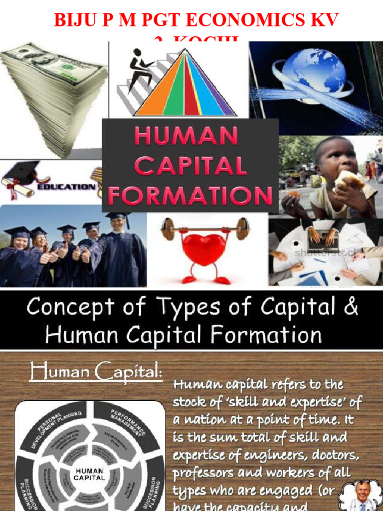 CH 5 Human Capital Formation in India | PDF