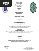 Diploma of Den