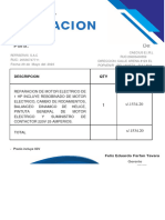 Cotizacion Caecius Mtto Correctivo A UMA 01