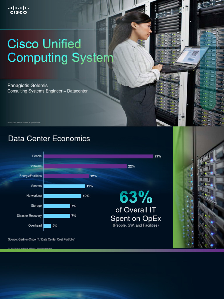 Cisco UCS Data Center Growth & Features | PDF | Network Switch | Solid ...