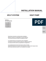 FTQ PBVJU Installation Manual