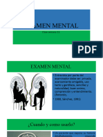 Examen Mental Semana 13.