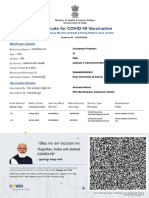 Chudamani Pradhani - Covid - Vaccine - Certificate1691638704686