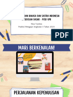 Pembelajaran Bahasa Dan Sastra Indonesia Di Sekolah Dasar - PGSD Upr