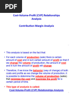 1 - Contribution Margin Analysis