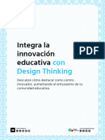 Integra La Innovacion Educativa Con Design Thinking - Ebook - Design Thinking en Espanol