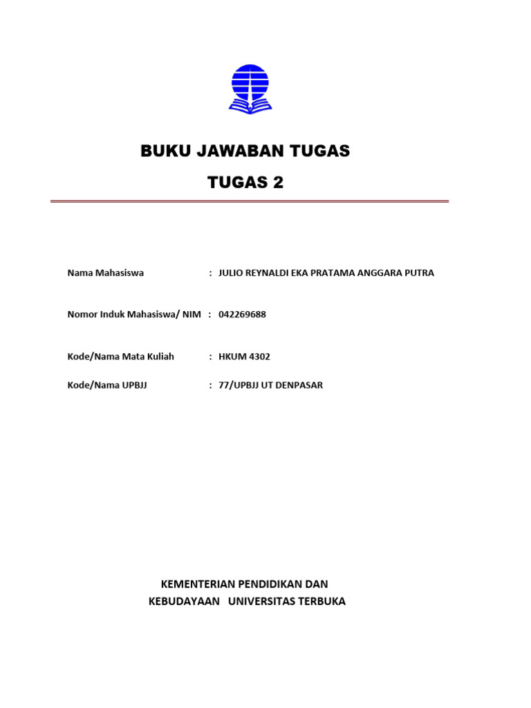 Tugas 2 4302 | PDF