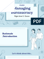 PA202-Managing Bureaucracy - Rigie Anne Gozon