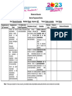 Matriz de Programación Efectiva - AEP - DÉCIMO GRADO