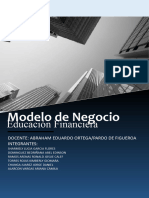 Modelo de Negocio - Educación Financiera Aa1