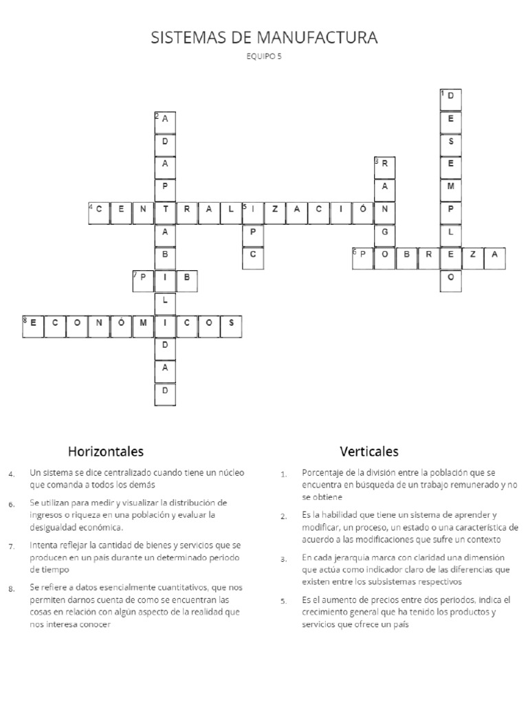 Crucigrama Clave PDF