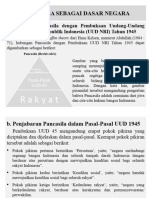 Pancasila Sebagai Dasar Negara