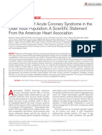 Damluji Et Al 2022 Management of Acute Coronary Syndrome in The Older Adult Population A Scientific Statement From The