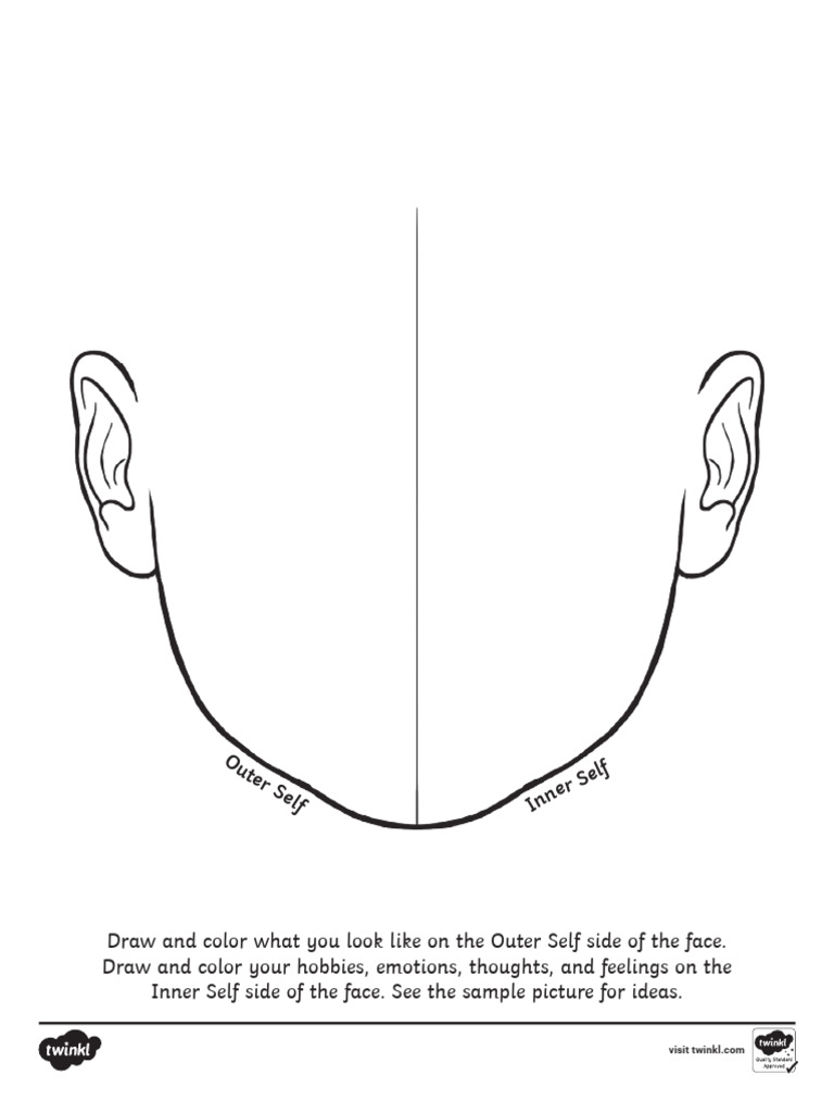 Us He 4 My Inner Self and Outer Self Portrait Activity Ver 7 1 PDF