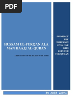 Download Hussam al-Furqan Ala Mann Haajj Al-Quran by Noori al-Qadiri SN67782490 doc pdf