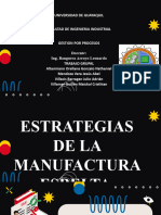 Estrategias de Manufactura Esbelta