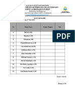 Daftar Hadir 17