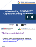 Session 1 Understanding RPMS-PPST Capacity Building For Raters
