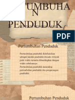 Pertumbuhan Penduduk