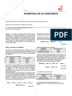 Determinación Gravimétrica de Un Componente