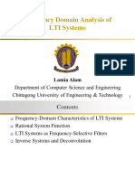 Frequency Domain Analysis of Systems