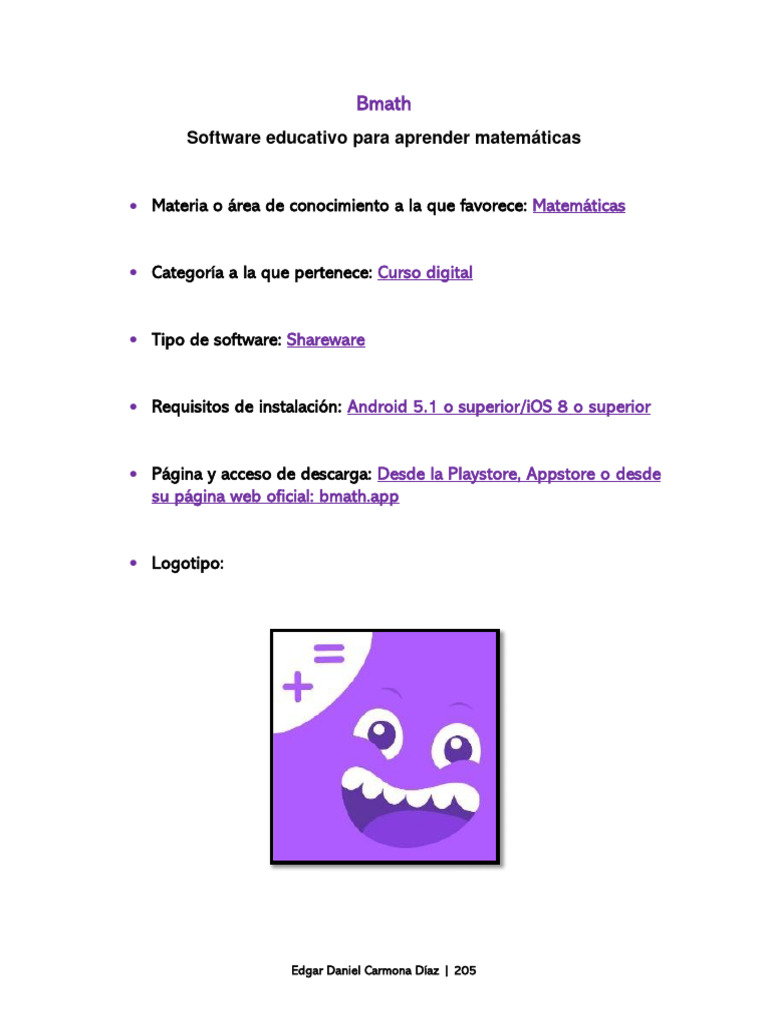 Bmath | PDF | Informática