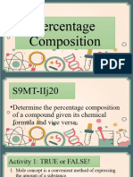 Percentage Composition