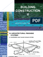 BUILDING CONSTRUCTION_ARCHITECTURE FINISHING SYSTEMS