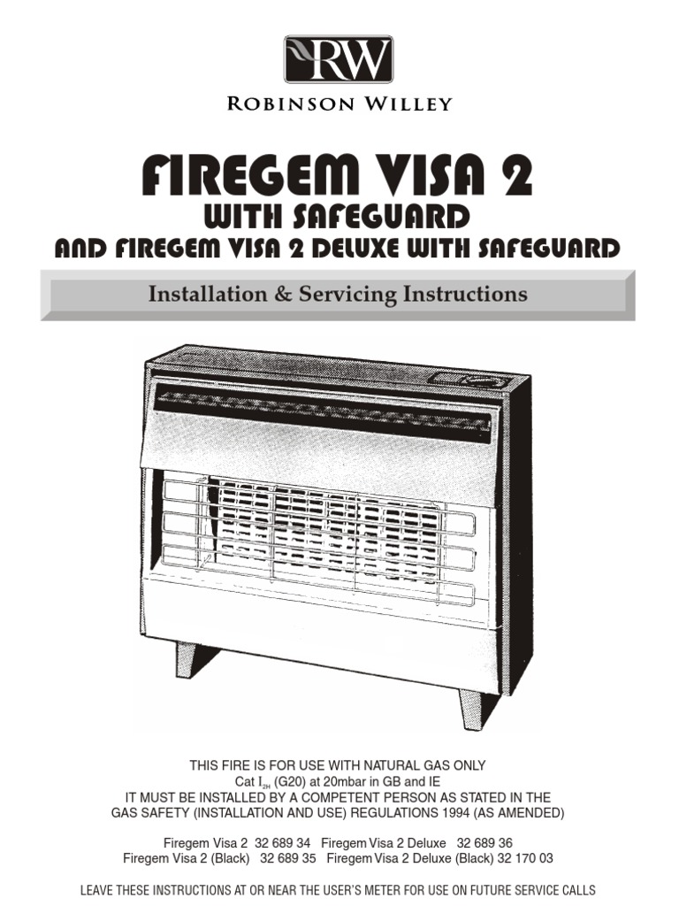 Robinson Willey Firegem Visa 24 Chimney