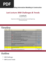 Lecture 8 - Last Lecture - BIM Challenges and Trends